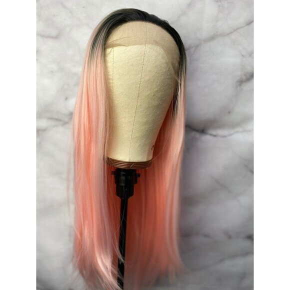 Ombre Pink WigPink Lace Front Wig